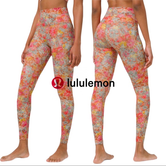 lululemon athletica Pants - NWT Lululemon Align HR Pant 28” Inflorescence Multi Leggings